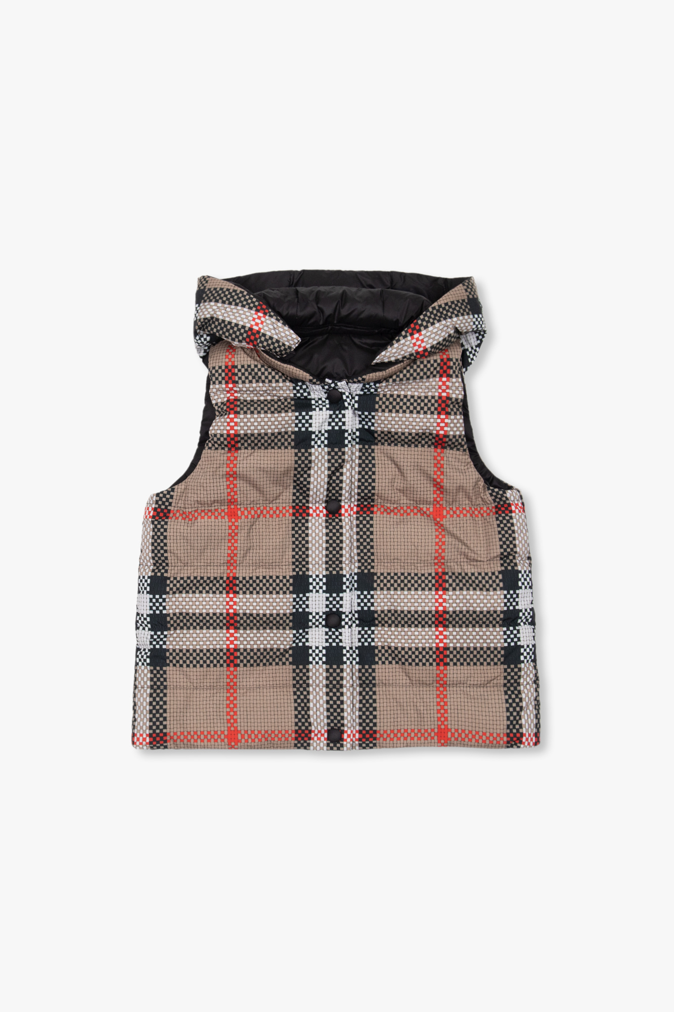 Burberry vest outlet kids grey